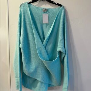 ASOS Maternity sweater- turquoise blue color - Size 16